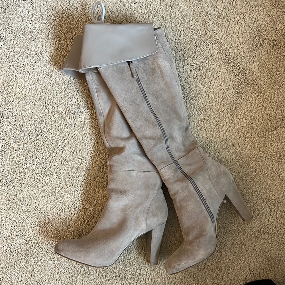 WHBM Tan Boots